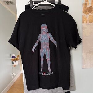 Black Graphic Kids T-Shirt